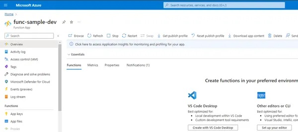 img of Azure Functions And Service Bus